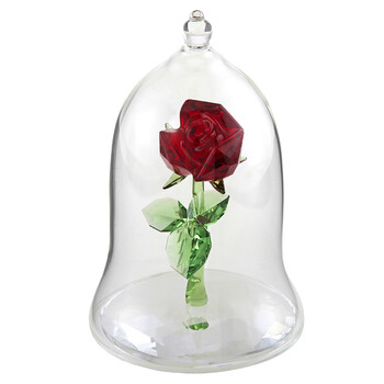 SWAROVSKI／クリスタルローズ BLOSSOMING ROSE, RED Swarovski Blossoming Rose - Red Ornament - Walmart.com