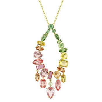 Gema Gold-Tone Plated Crystal Necklace 5741589