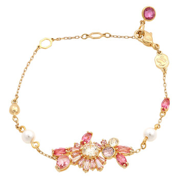Swarovski Chroma Red / Gold Heart Bracelet 5683835