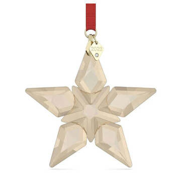 Swarovski Annual Edition Festive Ornament 2023, Gold Tone, main image 0