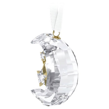 Holiday Magic Crystal Moon Ornament