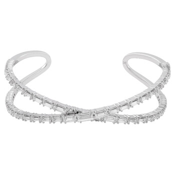 スワロフスキー SWAROVSKI Twist ブレスレット 5620552 Swarovski Twist Bracelet White Rose Gold Tone Plated 5620552