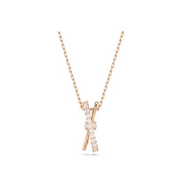 Swarovski Matrix Pendant Rose Gold Shiny White 5692265