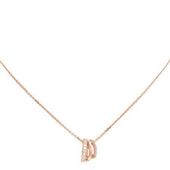 Swarovski Stone Rose Gold Plated Necklace 5414999