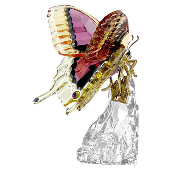 【 BACCARAT 】20K Gold Crystal バタフライ 像を彫る 2812663 Baccarat 2812663 20K Butterfly Sculpture - Gold for sale