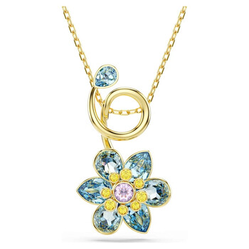 Idyllia Crystal Flower Pendant Necklace