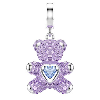 Swarovski Crystal Teddy Pendant Necklace 5737620 9009657376200