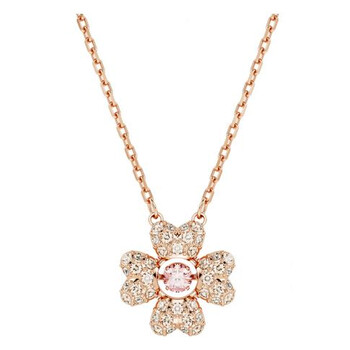 ★SWAROVSKI★ Teddy Pink Rose Gold Crystal Pearl Necklace 56 Teddy pendant, Crystal pearl, Bear, Pink, Rose gold-tone