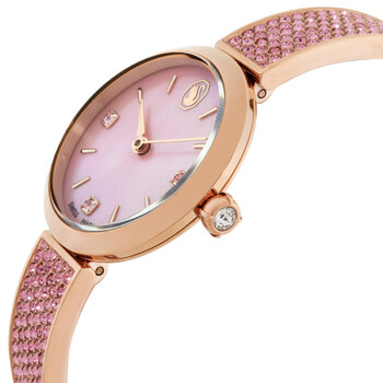 Illumina Quartz Pink Mother of Pearl Dial Ladies Watch 5678756