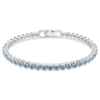 Imber Rhodium Plated Emily Tennis Bracelet 5734239