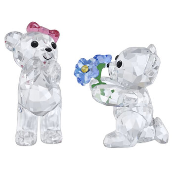 Kris Bear I Adore You Crystal Figurine