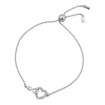 Swarovski Ladies Hyperbola Infinity Bracelet, Size Medium