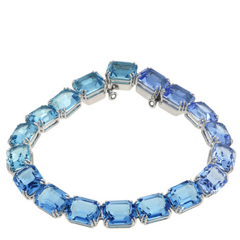 Swarovski Multicolored Rhodium Plated Orbita Bracelet