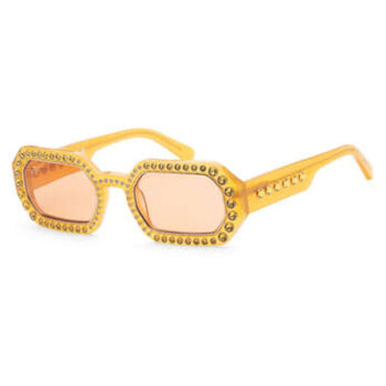 Ladies Orange Rectangular Sunglasses 5636332