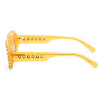 Ladies Orange Rectangular Sunglasses 5636332