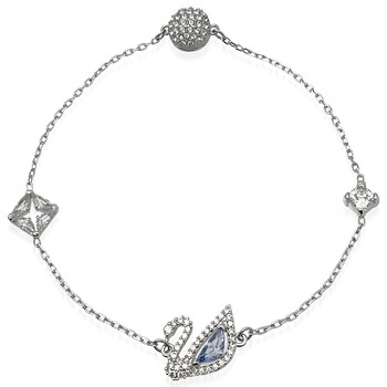 Swarovski Ladies Remix Crystal Swan Magnetic Bracelet, Size Medium Swarovski Ladies Remix Crystal Swan Magnetic Bracelet, Size Medium