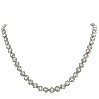 Swarovski Round Cut Una Angelic Tennis Necklace 5720505
