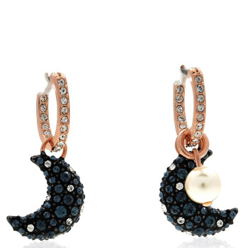 Apm Monaco Asymmetric Saint-Tropez Yummy Bear Hoop Earrings