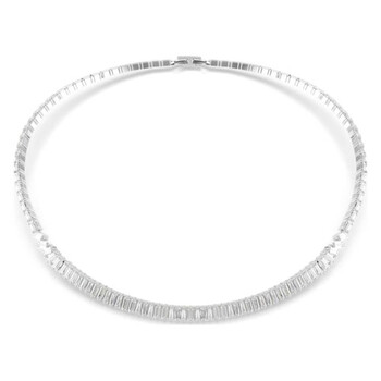【Swarovski】Millenia 5613900 Swarovski Gray Ruthenium Plated Millenia Long Square Cut