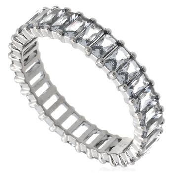 Matrix Band Ring Ruthenium Shiny Grey