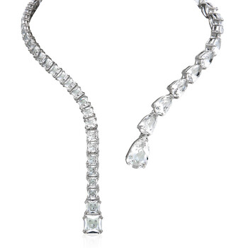 ★SWAROVSKI★ Mesmera Rhodium Necklace 5665242 Swarovski Mesmera Necklace Rhodium Shiny Crystal 5665242