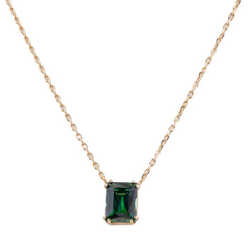 Swarovski Millenia Green Gold-Tone Plated Octagon Cut Swarovski Millenia Green Gold-Tone Plated Octagon Cut