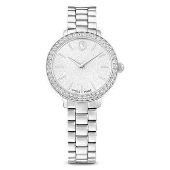 Swarovski Matrix Bangle Quartz Crystal Silver Dial Ladies Watch 5677487 ...