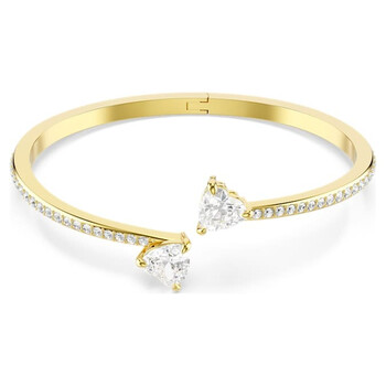 【Swarovski】Matrix バングル 5723576 Matrix cuff, Mixed cuts, Green, Gold-tone plated | Swarovski