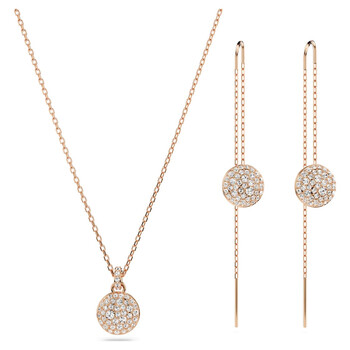 Swarovski Mesmera Set Rose Gold Shiny White 5684779