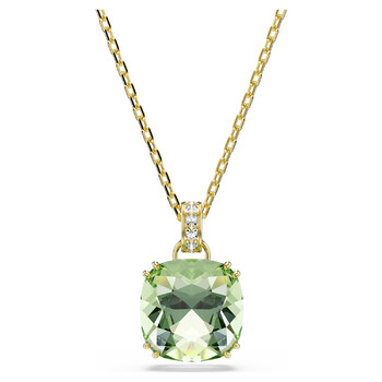 Swarovski Millenia 18k Gold Plated Cushion-Cut Necklace 5765086