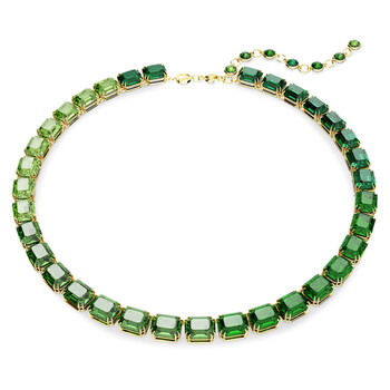 Millenia Gold-Plated Tennis Necklace
