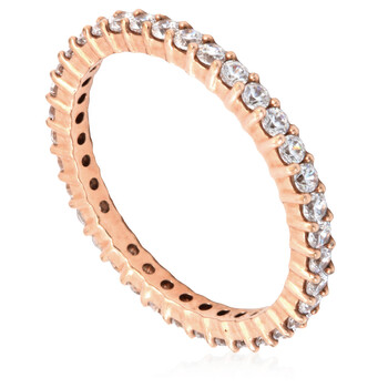 Swarovski Vittore Marquise Rose Gold Plated Ring- Size 52