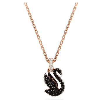 SWAROVSKI Swan ペンダント/正規品 5705721 Swan pendant, Swan, Black, Mixed metal finish | Swarovski