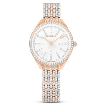 Swarovski Attract Quartz Crystal Silver Dial Ladies Watch