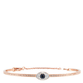 Symbolica Rose Gold-Tone Plated Eye Bangle 5754139