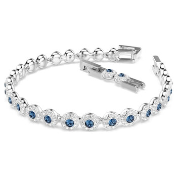 Una Angelic Rhodium Plated Tennis Bracelet