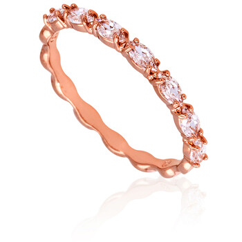 指輪・リング SWAROVSKI Matrix Vittore rose gold ring52 5656302 Swarovski Ladies White / Rose Gold-Tone Matrix Vittore Ring