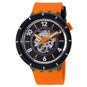 Swatch Sistem Through Again Automatic Grey Dial Men's Watch YIS431