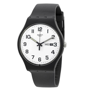 Swatch Sistem Thought Automatic Black Dial Men's Watch YIB402