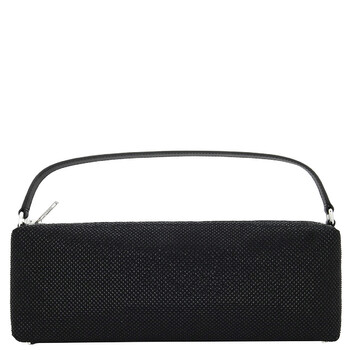 T By Alexander Wang Rhinestone Mesh Heiress Soft Bag