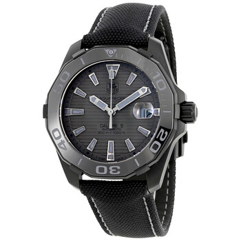 Aquaracer Automatic Black Dial Men's Watch WAY218B.FC6364