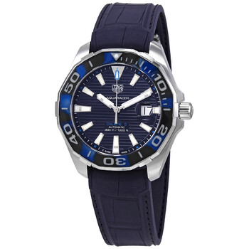 Aquaracer Automatic Black Dial Men's Watch WAY201P.FT6178