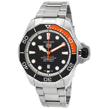 Aquaracer Automatic Black Dial Men's Watch WBP5A8A.BF0619