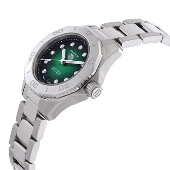 Aquaracer Automatic Diamond Green Dial Ladies Watch WBP2415.BA0622 Aquaracer Automatic Diamond Green Dial Ladies Watch WBP2415.BA0622