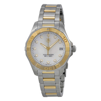 Aquaracer Diamond Gold Ladies Watch WAY1351.BD0917