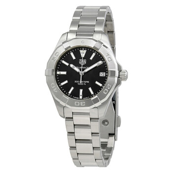 Aquaracer Black Dial Ladies Watch WBD1310.BA0740