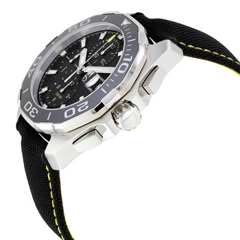 Aquaracer Chronograph Black Dial Men's Watch CAY211A.FC6361