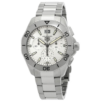 Aquaracer Chronograph Quartz Grey Dial Men's Watch CBP1111.BA0627