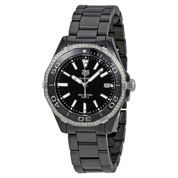 Aquaracer Black Dial Ladies Watch WAY1395.BH0716