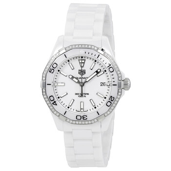 Aquaracer White Dial Ladies Watch WAY1396.BH0717